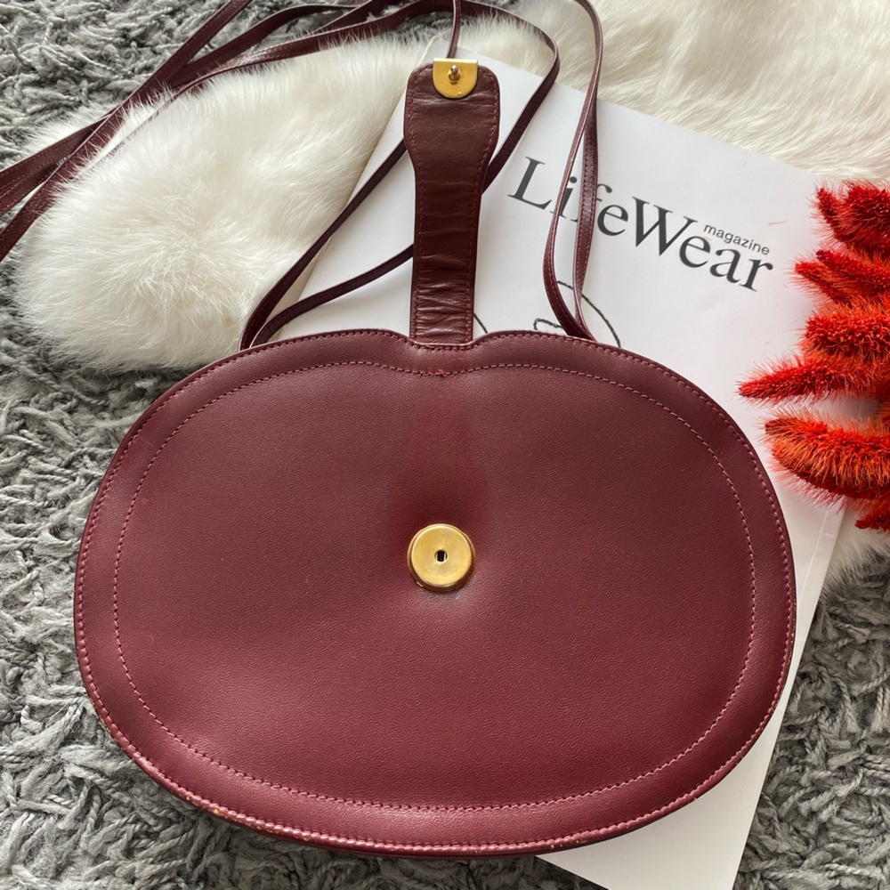 Vintage Ponte Vecchio Italian Leather Crossbody Bag - Picture 3 of 11